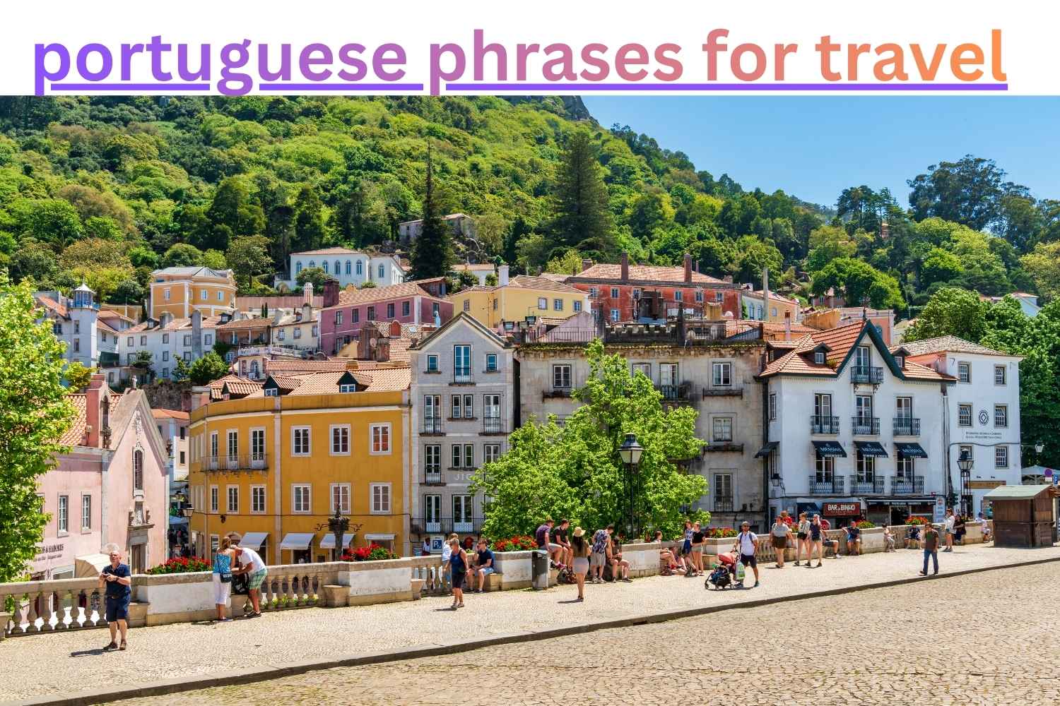 portuguese phrases for travel​